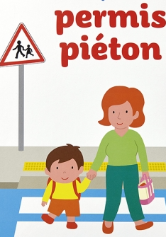 Le permis piéton avec les CE2.