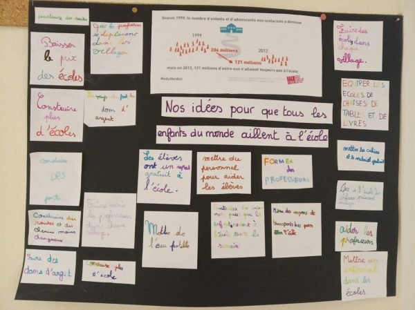 Les CM1 de Madame Albinet sur les chemins de l&rsquo;école